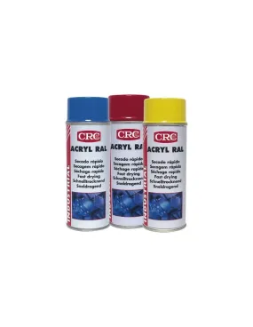 6 peinture acrylique de finition 520ml-400ml antirouille blanc creme ral 90-Peinture acrylique de finition