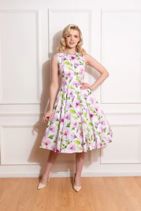 Robe trapèze fleurie Naomi – Hearts and Roses